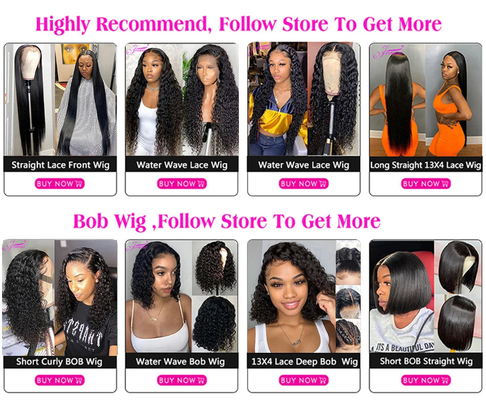 Glueless Wigs Human Hair Wear And Go kinky Curly Brazilian Hair Plucked Precut 13X4 Lace Closure Deep Curls Wigs For Black Women