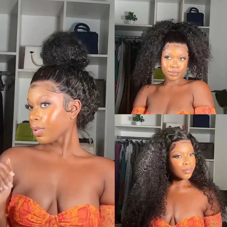 Hd 13x6 Lace Wig 100% Human Hair Water Wave Wig For Black Women Brazilian PrePlucked 13x4 Deep Wave Water Wave Lace Frontal Wigs
