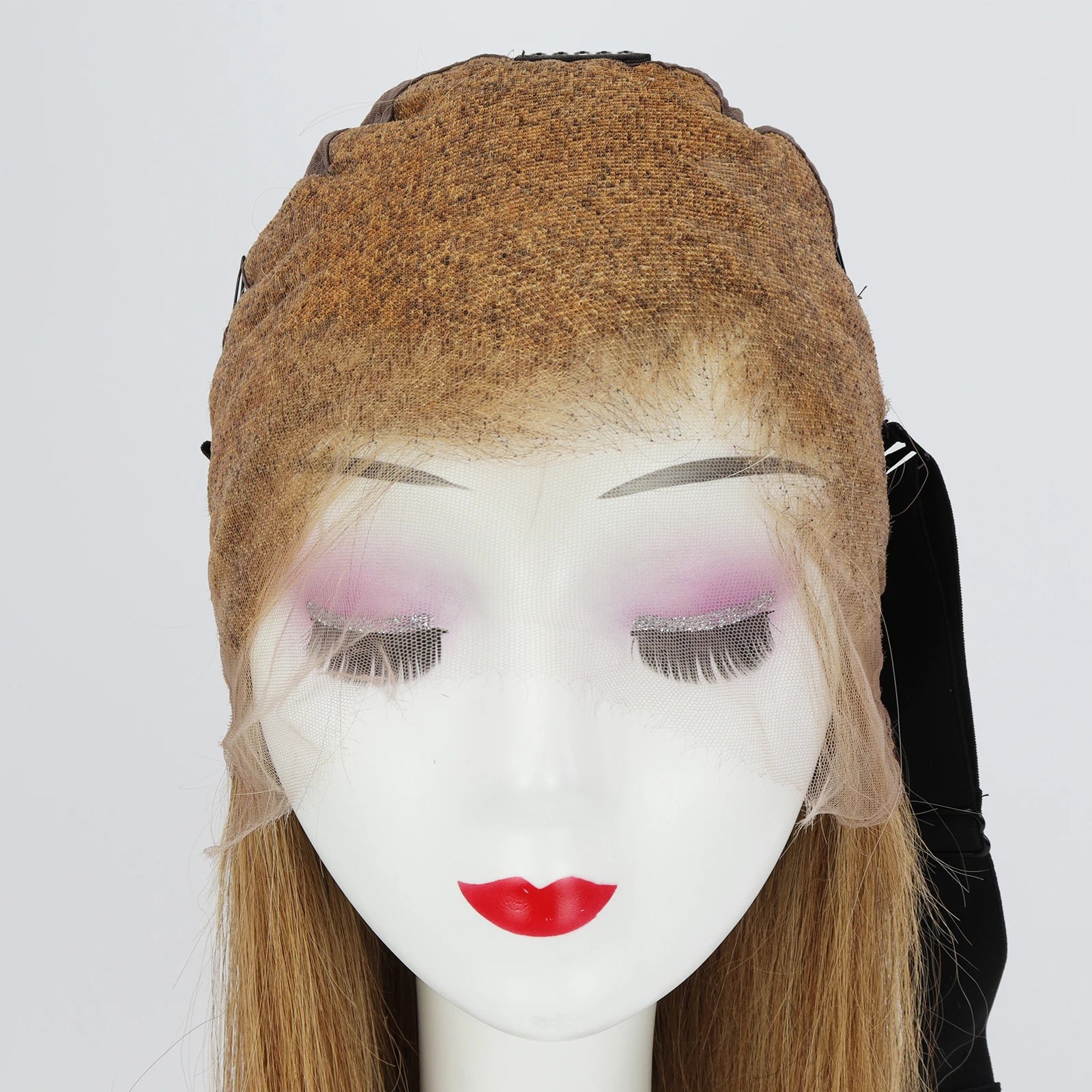 Full HD Lace Wig for Women #27 Honey Blonde 100% Remy Human Hair Invisible Lace Glueless Wig Bleached Knots Natural Straight