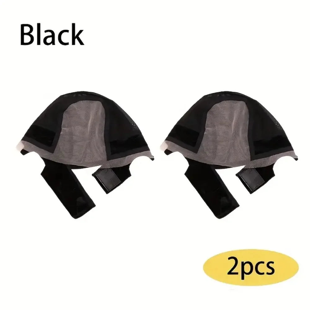Lace Wig Grip Cap Wig Grip Band for Lace Front Wigs to Keep Wigs in Place, Adjustable Wig Cap with Grip Band Non Slip Cap