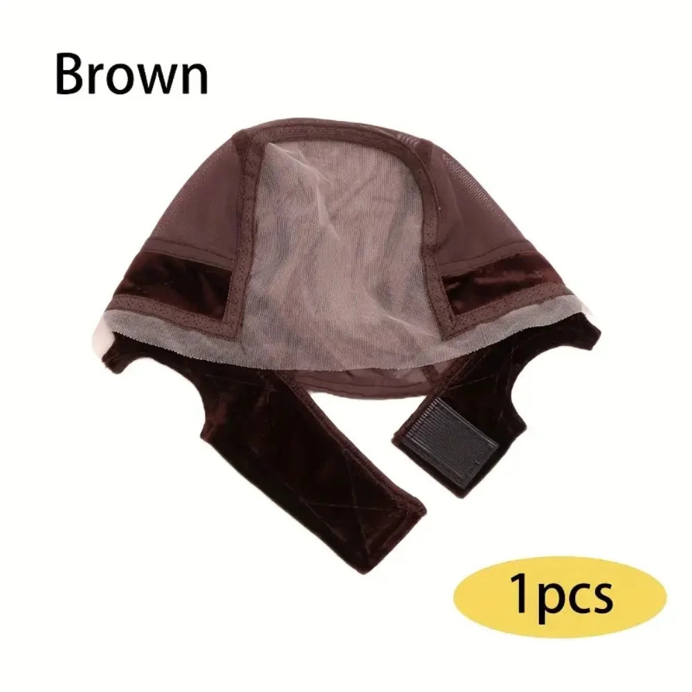 Lace Wig Grip Cap Wig Grip Band for Lace Front Wigs to Keep Wigs in Place, Adjustable Wig Cap with Grip Band Non Slip Cap