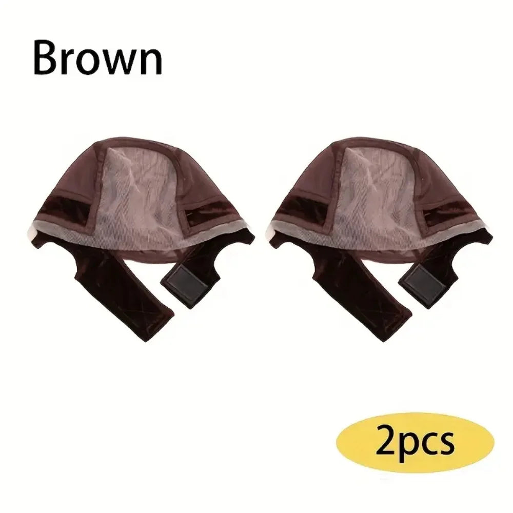 Lace Wig Grip Cap Wig Grip Band for Lace Front Wigs to Keep Wigs in Place, Adjustable Wig Cap with Grip Band Non Slip Cap