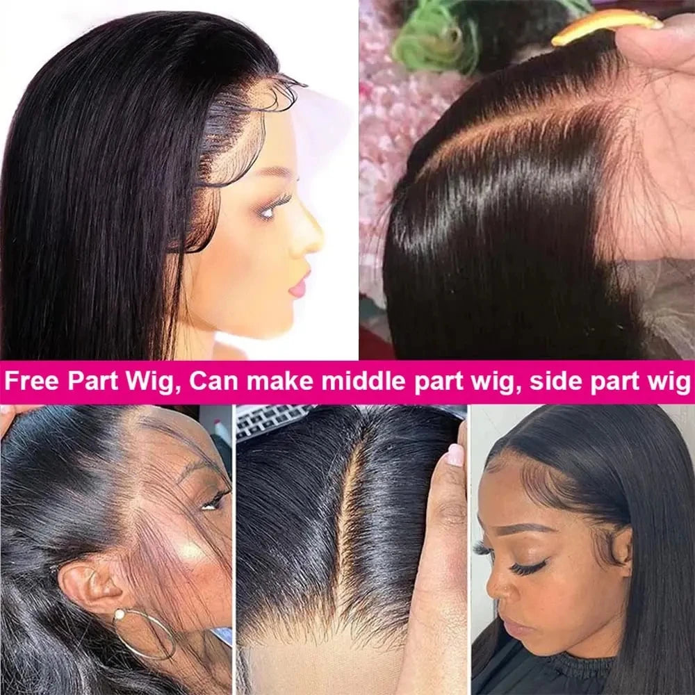 Full HD Lace Wig for Women #27 Honey Blonde 100% Remy Human Hair Invisible Lace Glueless Wig Bleached Knots Natural Straight