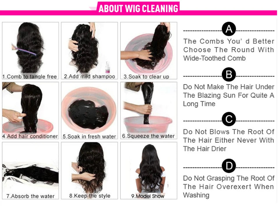 Glueless Wigs Human Hair Wear And Go kinky Curly Brazilian Hair Plucked Precut 13X4 Lace Closure Deep Curls Wigs For Black Women